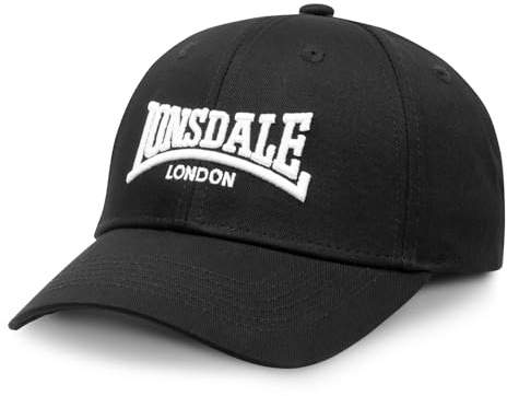 Lonsdale London Wigston Unisex Cap schwarz Basics, Casual Wear, Streetwear