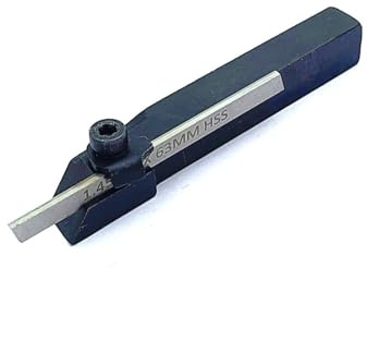 Mini Lathe Cut Off 10 mm Square Parting Tool + HSS Blade for Emco Unimat Lathes (U)