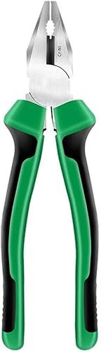 Tbkoly Combination Pliers Set,Household Combination Pliers,208 mm Heavy Duty Combination Plier with Soft Grip Handle,Combination Plier Dual Color Handle Cutting Pliers