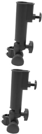BESPORTBLE 2stücke Golf Trolley Regenschirmhalter Tragbarer Einstellbarer Schirmständer Für Golfwagen Stabiler Und Einfacher Umbrella Stand Für Outdoor-aktivitäten