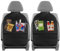 2 Pezzi Protezione Sedile Auto Bambini con 2 Tasche in Rete Scopo Generale Proteggi Sedile Auto Bambini Posteriore Impermeabile e Antisporco per Riporre Gli Oggetti e Tenere Pulita l'Auto (Nero)