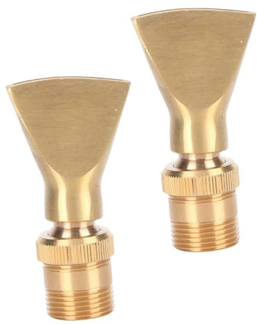 Toddmomy 2pièces Buse De Fontaine à Jet Têtes De Fontaine à Eau Pulvérisateur De pour Bassin De Jardin Équipement De Bassin Accessoires De Extérieure