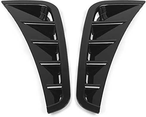 DriKou Canard paraurti anteriore nero, spoiler per auto adattamenti per auto sostituzione maggiore sicurezza per Classe C W205 AMG Line 2019+