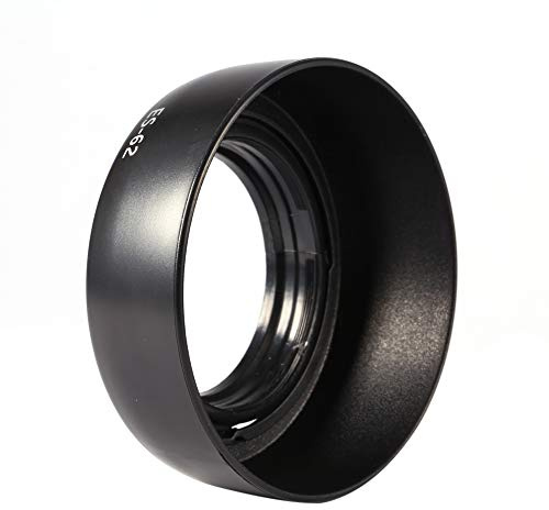 Tomantery Paraluce ES-62 per 50mm F/1.8 II EF - Paraluce Antiriflesso per Proteggere L'obiettivo della Fotocamera - Ideale per i Fotografi