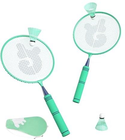 Racchetta da badminton per bambini, kit per attività all'aperto per bambini, accessori sportivi multiuso, attività scolastiche, tempo genitore-figlio