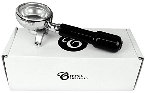 Replacement Portafilter for Rocket Espresso Machines, 2 Spout, 14g Basket - by EDESIA ESPRESS