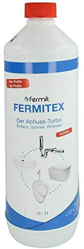 Fermit GmbH Rohrreiniger (1 Liter, Unscented, DRAIN_OPENER_SUBSTANCE, Flüssig)