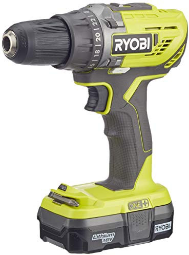 Ryobi r18dd3 – 113S Simple taladro eléctrico inalámbrico (18 V/1.3 Amps