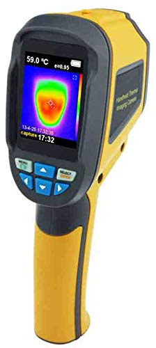 Caméra thermographique Détection de chaleur infrarouge de 60 x 60 Détecteur d'émission de température de 3600 pixels Médicion de chaleur pour usage médical, industriel, agricole et automobile