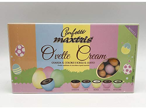 CONFETTI MAXTRIS Ovette confettate al cioccolato 1 KG gusti assortiti