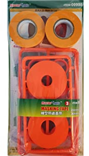Master Tools Trumpeter 09998 - Masking Tapes 20Mm - 30Mm - Modeling Accessories