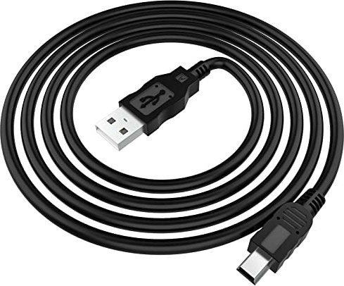 Toxaoii Ersatz-H420-USB-Kabel Typ A auf Mini-USB 2.0, Datensynchronisations- und Ladekabel, kompatibel mit Huion H420, 420, H610 Pro Grafiktabletts (1,5 m)