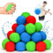 Globos de Agua Reutilizables, Globos de Agua Algodón, Multicolores Globos de Agua para Niños y Adultos, Juego de Bombas de Agua para Fiesta al Aire Libre Jardin Piscinas
