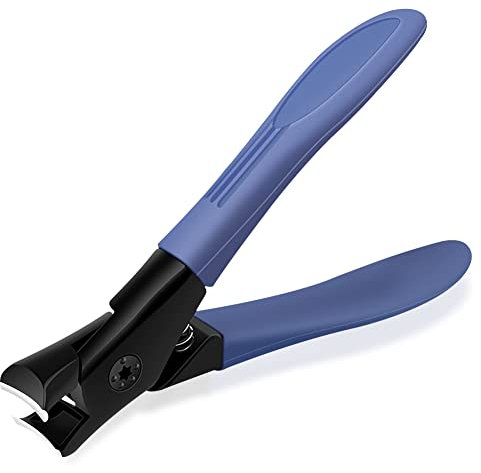 Nagelknipser, Heavy Duty Edelstahl Zehennagelknipser mit Fingernagelfeile Geeignet für dicke Fingernägel und Fußnägel, Professionelle Nagelschneidewerkzeuge