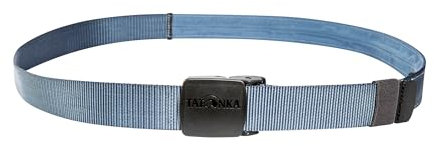 Tatonka Cintura per denaro da viaggio, 30 mm, con scomparto nascosto all'interno, lunghezza 130 cm, larghezza 3 cm, Blu elementale, 130 x 3 cm, Cintura da viaggio super comoda con una tasca interna