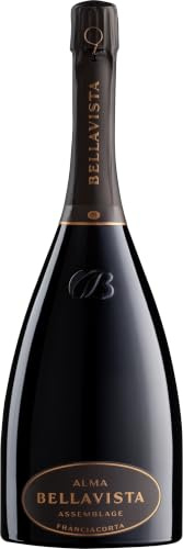 Bellavista Alma Assemblage – Franciacorta DOCG - Uve Chardonnay, Pinot Nero, Pinot Bianco – 1 Bottiglia da 1500 ml