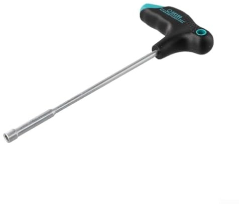 Steckschlüssel-Set, 4 mm bis 14 mm, T-förmiger Sechskantmutter-Schlüssel, Handwerkzeug, geschmiedeter Chrom-Vanadium-Stahl mit magnetischem Kopf, rutschfester ergonomischer Griff für Zuhause und (5 mm