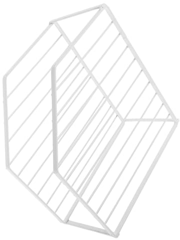 Hemobllo Organizador de Ollas y Sartenes de Esquina Estante de Cocina Doble Capa 12 CM de Alto Soporte Metálico Reforzado para Almacenamiento Gabinetes y Fregaderos