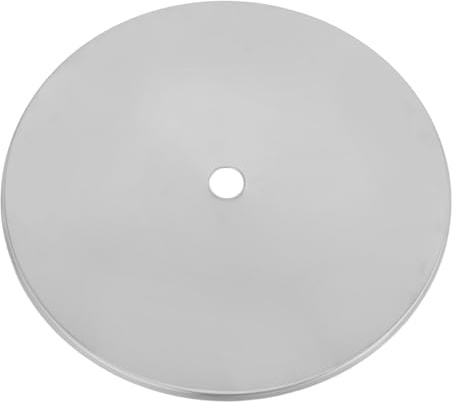 Plaque Adaptateur Induction 34, 5cm en Acier Inoxydable pour Cuisson | Argenté, Usage Hot Pot et Restaurant, Répartition Homogène Chaleur, Nettoyage Facile