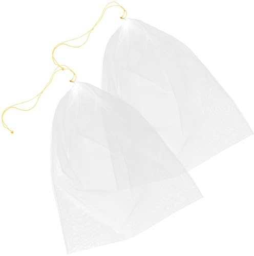DONFAMDS Bolsa Coladora de Miel de Nailon 2 Piezas Filtro para Apicultura, Malla Fina para Filtrar Impurezas, Accesorio de Cocina para Uso Doméstico y Filtro de Café Frío Color Aleatorio