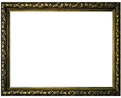 Barockrahmen Gold fein verziert, 337 ORO, Leerrahmen 50x70 cm