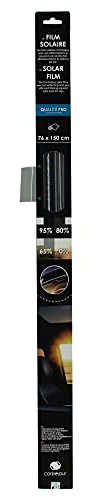 Contrejour 463906 Film Solaire teinté Moyen pour Vitres de Voiture, 80%, 76 x 150 cm, Anthracite