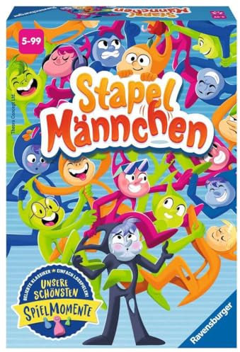 Ravensburger 20854 Stapelmännchen - Geschicklichkeitsspiel für 1-4 Spieler ab 5 Jahren