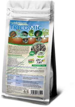 Nutrigenera - Tricomic Bio – Inoculo di funghi micorrizici, Beauveria bassiana, Metarhizium – Stimola l’espansione radicale – 1 Kg