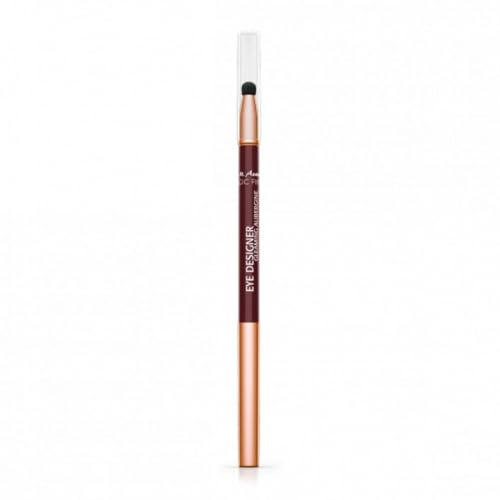 M. Asam Magic Finish Eye Designer Gleaming-Aubergine (0,28 g) | Wasserfester Eyeliner mit integriertem Schwämmchen, langanhaltend und farbintensiv