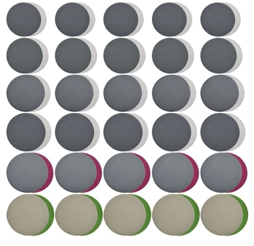 Wet and Dry Sanding Discs 3in/75mm, and Round Sandpaper Discs Grit 800/1000/1200/1500/2000/3000 for Wood, Metal, Car Polishing(60PCS)