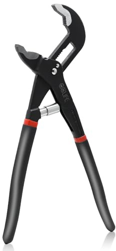CCLIFE Alicates Extensibles 300 mm Cr-V Alicates Pico de Loro Tenazas con Ajuste de Carraca