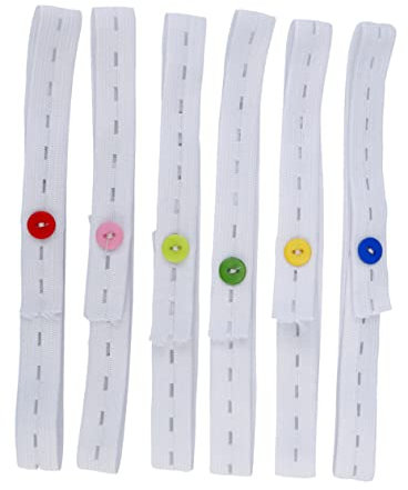 SHOWERORO 30 Stück Elastische Windelschnallen Sicher Und Geruchslos Für Kleinkinder Leicht Zu Reinigen Und Tragbar