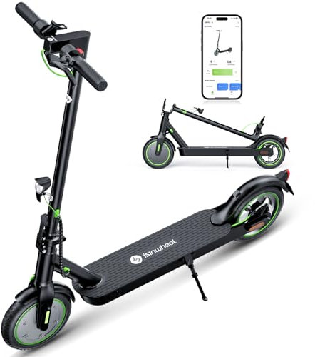 E-Scooter mit Straßenzulassung, 8,5 Zoll Elektroroller Max 30KM Reichweite, App, LED-Anzeige, E Roller bis 120kg Tragkraft, Faltbarer Elektroscooter Erwachsene für Pendlerverkehr