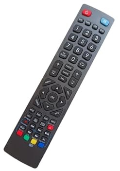 ATOMUSERLY 1 Mando a Distancia for televisor Inteligente Bush Blaupunkt 3D LCD DH-2096 32/133VDW DH-1418 32/133VDB