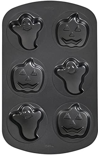 Wilton 2105-8961 - Molde para tartas de Halloween, acero, color naranja