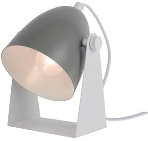 LUCIDE CHAGO - Lampe de table - 1xE14 - Gris
