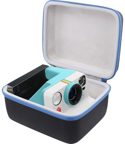Khanka Étui Rigide pour Polaroid Now Gen3,Now+ Gen3,Now Gen2,Bleue | Compatible avec Polaroid Now Gen3,Now+ Gen3,Now Gen2,Now+ Gen2,Now Now+ I-2,Flip;Étui Rigide de Rangement,Étui uniquement