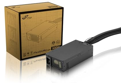 FSP/Fortron FlexGURU PRO 500W unité d'alimentation d'énergie 24-pin ATX Noir