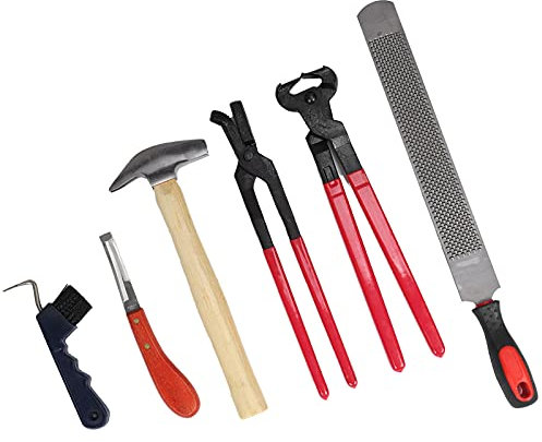 Tronchesi da Maniscalco, Pinza per Ferro di Cavallo Tronchesi da Maniscalco con Coltello per Zoccoli per Tagliare Gli Zoccoli dei