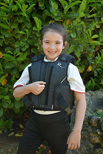 Rhinegold Prestige Zip Front Body Protector - Childs Small