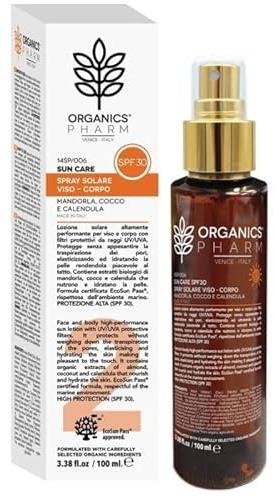 Organics Pharm SPF30 100 ml Solspray Ansikte / Kropp