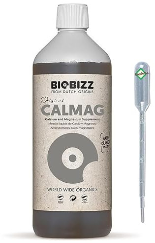 Weedness BioBizz CalMag 250 ml - Fertilizzante Naturale Concime NPK Coltivazione Liquido Biologico Pomodori Biologici Cetrioli