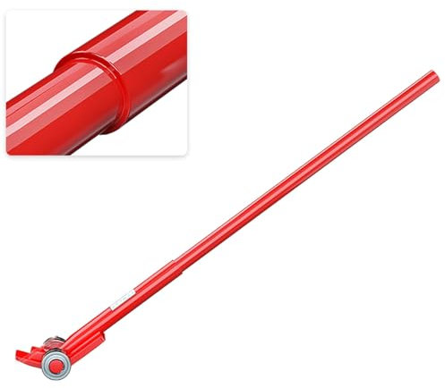 Hebelstange mit Rollen Hebelstange aus Verdicktem Stahl mit Lagerrädern, Brecheisenausrüstung für Träger zum Heben und Handhaben, Hebelstange mit Einer Tragfähigkeit von 6/8/10 T ( Size : 6T/13200lb )