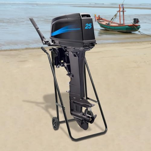 Transportwagen Außenborder Bootsmotor Trolley Ständer Mit Solid Wheel 70Kg