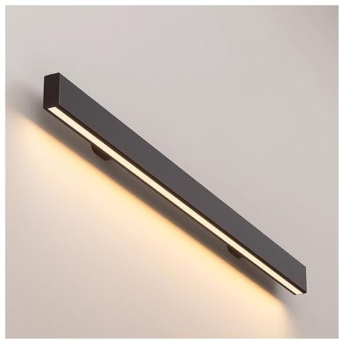 Zfmnoyev Corrimano per Scale, Corrimano per Scale A Parete con LED E Sensore Corporeo, Corrimano Luminoso Moderno in Lega di Alluminio, per Scale del Corridoio, Camera da Letto, Soggiorno