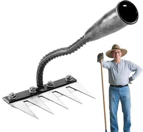Outil De Désherbage Manuel, Outil De Râteau De Désherbage, Outil D'arrachage De Mauvaises Herbes pour Le Jardin Potager, L'arrière-Cour, La Ferme, La Plantation Et L'arrachage