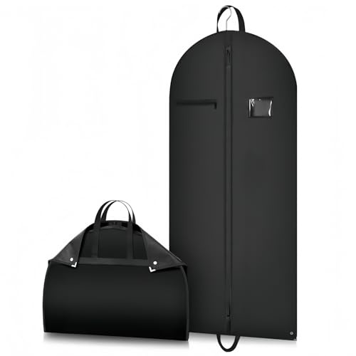 MHwan Porta Abiti da Viaggio, 120 x 60 cm Custodie per Abiti | Robusta, Antipolvere, Impermeabile, Resistente AllUmidità, Inodore, Resistente AllUsura, Adatta per Abiti, Giacche, Viaggi