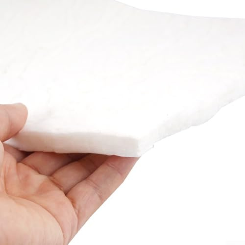 Solución de seguridad para chimenea con fibras de silicato de magnesio y calcio para quemadores de gel (30X20X1CM)