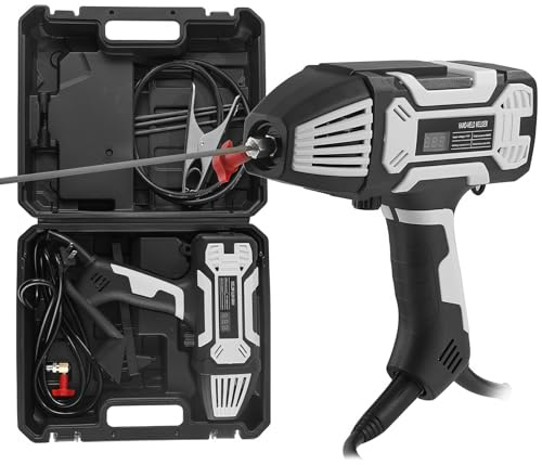 Portable Welding Machine Handheld 20-200A ARC Stick Welder with Current Adjustment Digital Display IGBT Inverter and Welding Tool Set