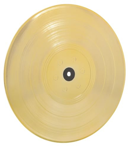 Garneck Record Coaster Retro Vinyl Cup Mats Antiskid Coaster Protective Cup Mats for Home Use